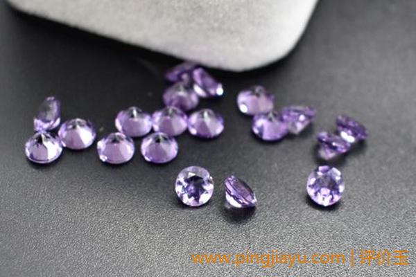 紫色的宝石