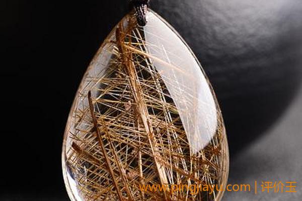 金丝水晶项链的高雅与典雅 金丝水晶项链的高雅与典雅